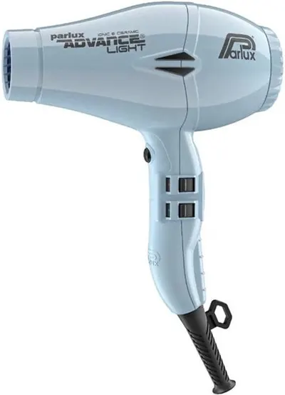 Parlux Uscător de păr ionizant Advance Light, 2200W, albastru gheață