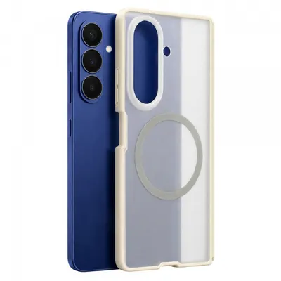 Husa MagSafe pentru Samsung Galaxy Z Fold8 Ultra F976, Blueo, Skin Friendly Anti-Drop, Gri Satinata