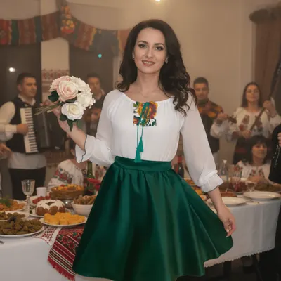 Rochie Traditionala stilizata Vladuta 3