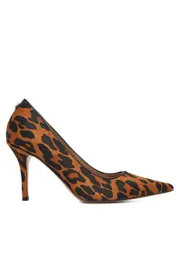 Pantofi dama LEOPA piele naturala - Maro