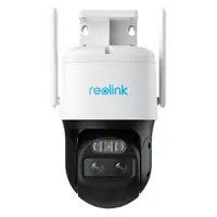 Camera supraveghere rotativa wireless IP WiFi PTZ Reolink TrackMix B770, 2K, 2.8 + 8 mm, lumina alba / IR 30 m, dual band, microfon, slot card, difuzor, acumulator 5100 mAh
