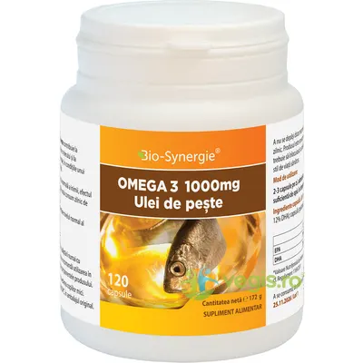 Omega 3 1000mg Ulei de Peste 120cps