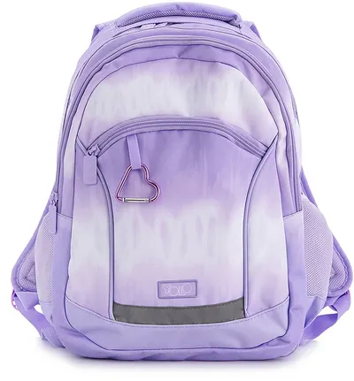 Ghiozdan școlar YOLO Tie Dye - Purple, 2 in 1