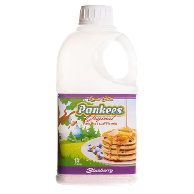 Mix faina pentru clatite si wafe Blueberry Pankees, 290g, Lucas Bites