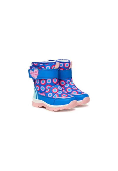Ghete de zapada pentru fete - 305467058 - piele ecologica - multicolor