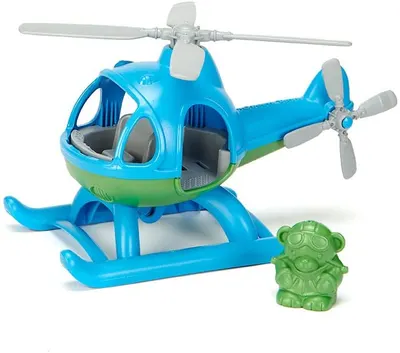 Jucarie pentru copii Green Toys - Elicopter, albastru