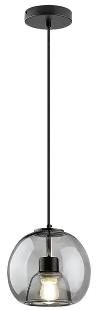 Pendel Rabalux - Cameo 72132, IP20, 230V, E27, 1 x 60W, negru