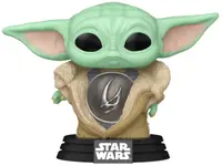Figurină Funko POP! Television: The Mandalorian - Din Grogu with Armor #712