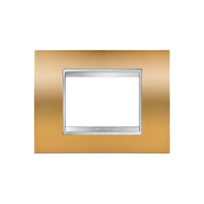 Placa ornament Chorus LUX - tehnopolimer metalizat - 3 module- GOLD - CHORUS