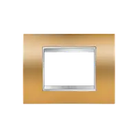 Placa ornament Chorus LUX - tehnopolimer metalizat - 3 module- GOLD - CHORUS