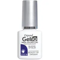 Oja Semipermanenta Depend Gel IQ UV LED, Blocks of Blue, 5 ml