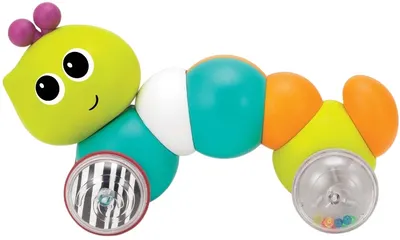 Jucărie pentru bebeluși Infantino B Kids – Căruță omidă