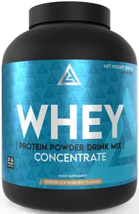 Whey Protein Concentrate, ciocolată cu alune, 2000 g, Lazar Angelov Nutrition