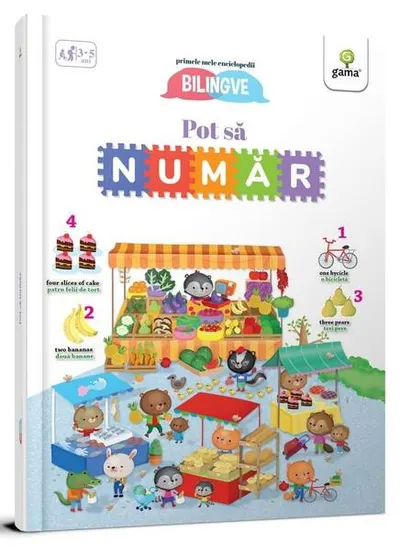 Pot să număr! Primele mele enciclopedii bilingve - Hardcover - Eleonora Barsotti