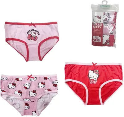 Chiloți pentru copii Cerda - Hello Kitty, 3 bucăți, 4-5 ani