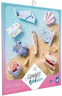 Trusă creativă Janod - Magic Ocean, origami