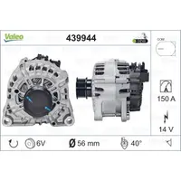 Generator/alternator VALEO 439944