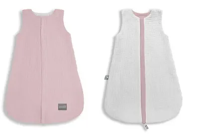 Sac de dormit din bumbac cu 2 fete 0-4 luni Rose Sleepee S