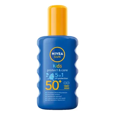 Spray cu protectie solara SPF50+ pentru copii Protect & Care, 200ml, Nivea