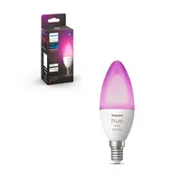 Bec LED lumânare B39 5.3W E14 RGB, Philips Hue
