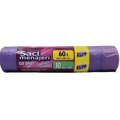 Saci Menajeri Stella Super Etansi, 60 l, 10 Bucati