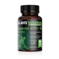 Magneziu bisglicinat Ultra +B6, 60 capsule vegetale, Alavis Maxima