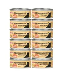 COMFY APPETIT PREMIUM Mousse din curcan pentru pisici 12x85 g