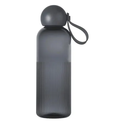 Sticlă gri închis de călătorie din plastic reciclat 600 ml Ture – Sagaform