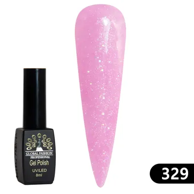 Oja semipermanenta Black Elite, Global Fashion 8 ml, 329 Engros