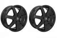 Janta aluminiu 6,5x16, 5x114,3, 74,1, ET: 45; EMILY, Negru Lucios