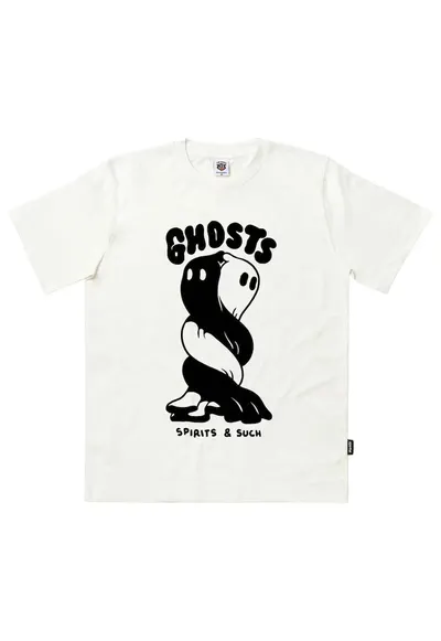 Tricou cu fantome desenate