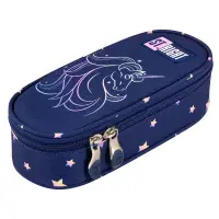 Penar neechipat cu 1 fermoar, St Majewski,St. Right Unicorn Glow, oval