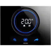 THERMO ICE Termostat- Montaj pe perete - NEGRU - KNX/EASY