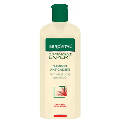 Sampon anticadere Tratament Expert, Gerovital | 400 ml