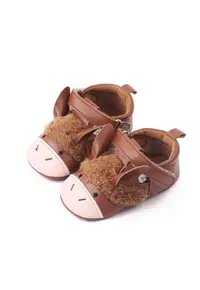 Pantofi Model AL 14285 Animalut - Piele ecologica - Fete - Maro - Maro
