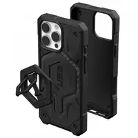 Husa MagSafe pentru Apple iPhone 16 Pro Max, Urban Armor Gear, Monarch Pro Carbon Bundle, Neagra