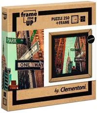 Puzzle cu ramă Clementoni din 250 de piese - One way