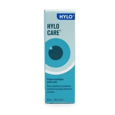 Picaturi lubrifiante pentru ochi Hylo Care, 10 ml – Ursapharm