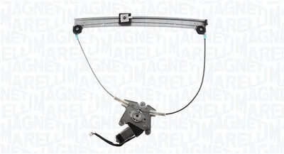 Macara geam Spate Dreapta (electric, fara motoras, numar usi: 4 5) potrivit PEUGEOT 407 03.04