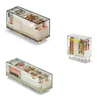 Releu de securitate - 2 contacte, 8 A, C (contact comutator), 60 V, Protecție la fluxul automat de cositorire (RT II), C.C., AgNi + Au, PCB 5mm intre pinii contactului, Niciuna