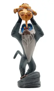Figurina - Lion King - Rafiki si puiul Simba