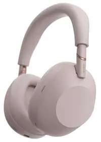 Căști wireless Sony - WH-1000XM6, ANC, Sand Pink