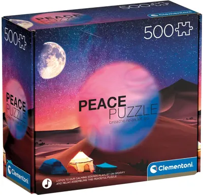 Puzzle Clementoni din 500 piese - O noapte înstelată de somn