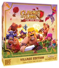 Joc de societate Clash of Clans: The Epic Raid (Village Edition) - Strategic