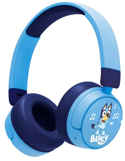 Căști pentru copii OTL Technologies - Bluey, wireless, albastru