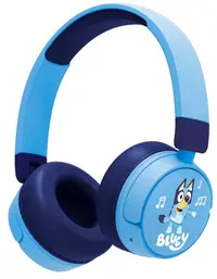 Căști pentru copii OTL Technologies - Bluey, wireless, albastru