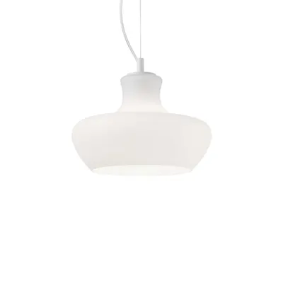 Corp de iluminat suspendat, lustra ALADINO SP1 D30 BIANCO