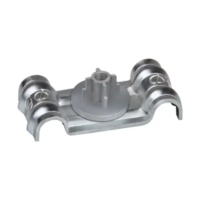 CELO Double metal conduit clip DFT cu plastic insert Ø18 mm steel zincat