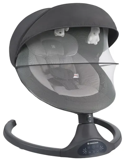 Leagăn electric KikkaBoo - Codie, Dark Grey