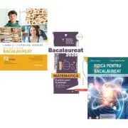 Pachet Bacalaureat 2026. Limba si literatura romana 72 teste complete, Matematica M-stiintele-naturii si M-tehnologic si Fizica